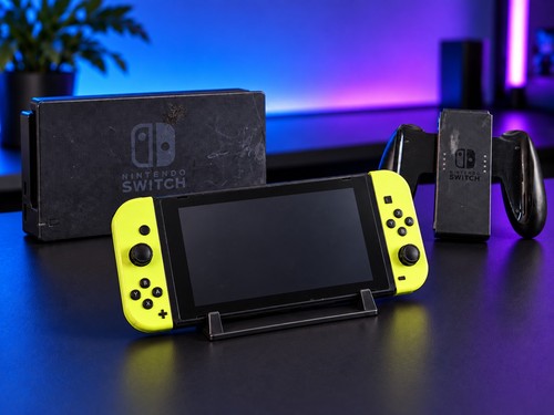 Console nintendo switch giallo - switch,