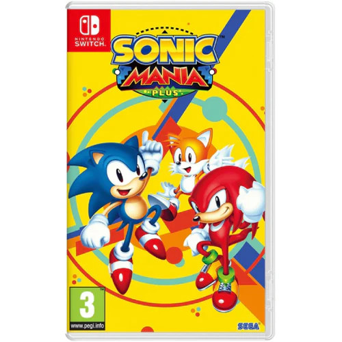 Gioco sonic mania plus - sonic, per