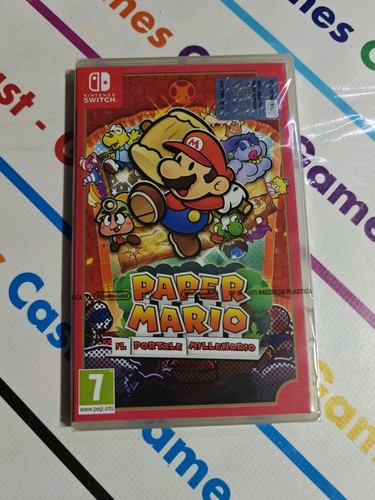 Nintendo switch paper - nintendo, mario
