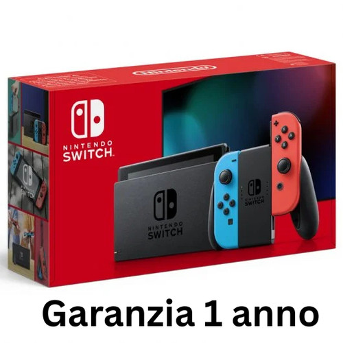 Nintendo switch console blu - switch,