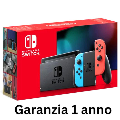 Nintendo switch console blu - console,