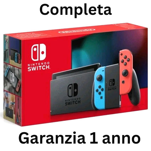Nintendo switch console blu - nintendo,