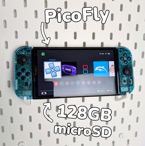 Switch oled custom 128gb - 128gb, +