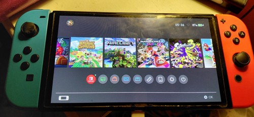 Nintendo switch oled - oled, completa