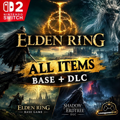 All items base dlc nintendo - all,